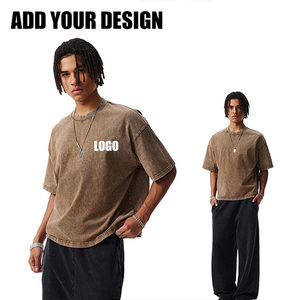 Customized Wholesale 100% Cotton Casual T Shirt Blank Plain Custom Premium <b>Tshirt</b> Printing Your Logo Homme T-Shirts For Men - Product Image 2