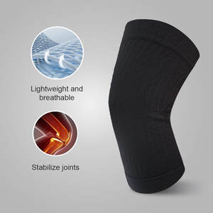 ไนลอน/ผ้าสแปนเด็กซ์ยืดหยุ่นได้ดีน้ำหนักเบาระบายอากาศได้ดีช่วยป้องกัน<span class=keywords><strong>เข่า</strong></span>ไม่รุนแรงง่ายต่อการปวด<span class=keywords><strong>บวม</strong></span>เล็กน้อย - Product Image 2