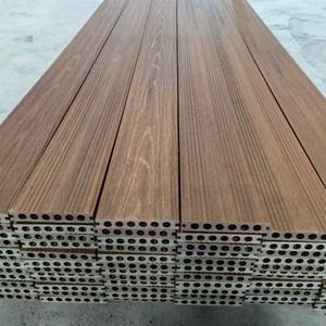 Pont extérieur Anywood Plancher en bois <span class=keywords><strong>Pavé</strong></span> composite en bois <span class=keywords><strong>massif</strong></span> Terrasse en WPC Carreaux antidérapants Planche pour extérieur - Product Image 6