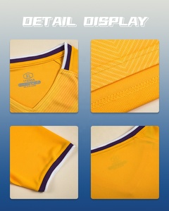Topkwaliteit 100% Polyester Voetbal Oranje Jersey Internationale - Product Image 5
