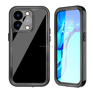 Coque de Protection antichoc complète à 360 degrés avec protecteur d'écran 9H intégré, étui de téléphone étanche IP68 pour <span class=keywords><strong>Iphone</strong></span> 14Pro - Product Image 2