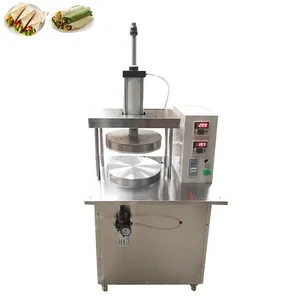 Rolo de massa elétrica sheeter/massa imprensa panqueca industrial totalmente automático chapati roti fazendo tortilla fazer máquina maker