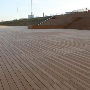 Современный дизайн, деревянный пластиковый настил для помещений/улицы, квадратный настил, водостойкий, матовый, для виллы, театра, алюминия - Product Image 2