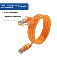 Câble réseau de catégorie 5, câble Ethernet RJ45, câbles de raccordement, Cat5, Cat5e, fabricants de cuivre, 4 paires, 24AWG, câble LAN