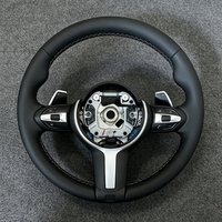 Volant sport en cuir pour BMW M3 M4 M5 F06 F10 F11 F15 F20 F21 F22 F30 F31 F32 F34 F48 F39 F80 F82 F87 E60 E90 E71