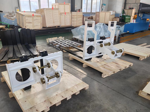 Chất lượng cao Pallet ngã ba 2.5t tải công suất, thủy lực loại Pallet ngã ba với cần điều khiển cho cx580 máy xúc - Product Image 5