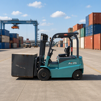 Chariot élévateur électrique WGZN 2 tonnes, batterie lithium, hauteur de levage 4500 mm, stable pour usage en usine, entrepôt et manutention de matériel domestique