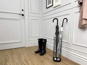 <span class=keywords><strong>Portaombrelli</strong></span> da ingresso in metallo nero opaco, - Product Image 5