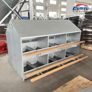 Nueva Jaula de Alta Calidad para Gallinas Ponedoras y Cajas de Nidificación con Lámina Galvanizada y Aleación de Aluminio, Garantía de 3 Años - Product Image 3