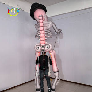 Marioneta <span class=keywords><strong>de</strong></span> calavera inflable <span class=keywords><strong>de</strong></span> Halloween Desfile <span class=keywords><strong>de</strong></span> nuevo estilo Marioneta <span class=keywords><strong>de</strong></span> <span class=keywords><strong>monstruo</strong></span> <span class=keywords><strong>de</strong></span> esqueleto <span class=keywords><strong>de</strong></span> calavera inflable para desfile al aire libre - Product Image 5