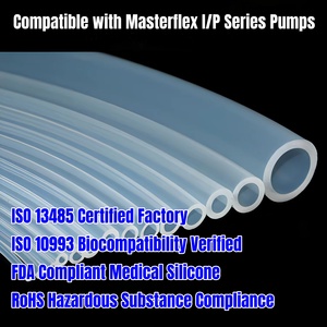 <span class=keywords><strong>Tuyau</strong></span> en silicone pour pompe péristaltique série I/P, grand <span class=keywords><strong>diamètre</strong></span>, flexible, anti-pli, pour usage industriel et en laboratoire - Product Image 1