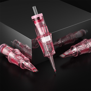 เข็มสักคิ้วคุณภาพสูงแบบขายส่ง 20 ชิ้น/กล่อง เข็มแบบคาร์ทริดจ์ Back Flow Universal - Product Image 1
