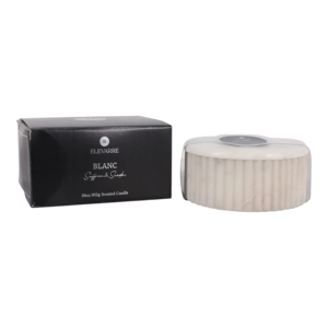 Barattolo Decorativo per Candele in Vetro Scanalato, Design per Soggiorno, Camera da Letto, Bagno, Formato Piccolo - Product Image 2