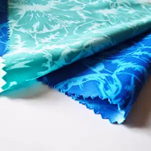 125GSM 100% polyester microfiber screen printed fabric wholesale beachwear microfiber clothing fabric