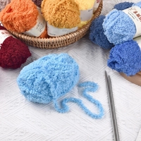 Factory Direct Sales of Soft and Smooth Yarn Baby Knitting Are Made of Polyester Yarn or Thick Velvet Yarn Called Hand Knitting