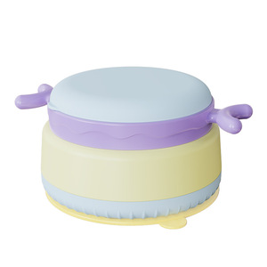 Bol pour aliments pour bébés en acier inoxydable, isolé, anti-chute, pour enfants de 0 à 12 mois, bol à manger pour usage domestique - Product Image 1