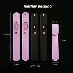 Estuche Protector Portátil de Acero Inoxidable para Pinzas de Oídos, Tijeras para Cutículas de Cuero PU, Bolsas para Tijeras de Uñas, Ideal para Regalos - Product Image 2