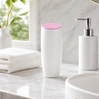 Bouteille en plastique PE vide de 120 ml avec bouchon à vis plat, rechargeable et hermétique, pour savon liquide, nettoyant, désinfectant pour les mains - Vente en gros
