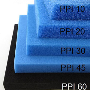 Tùy chỉnh 10-60ppi <span class=keywords><strong>reticulated</strong></span> Polyurethane sinh hóa Aquarium <span class=keywords><strong>Sponge</strong></span> tấm xốp lọc/miếng bọt biển cắt chế biến - Product Image 2