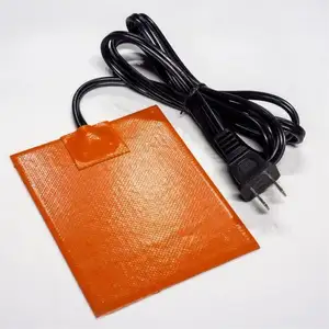 Silicone oil engine heating pad 120V Silicone electric rubber engine heating heater oil pan heater