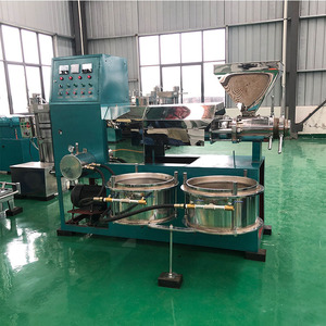Prensa de aceite combinada en espiral-Prensa de aceite de nuez <span class=keywords><strong>y</strong></span> Oliva de sésamo de alta eficiencia automática Capacidad de 65 kg/h - Product Image 4