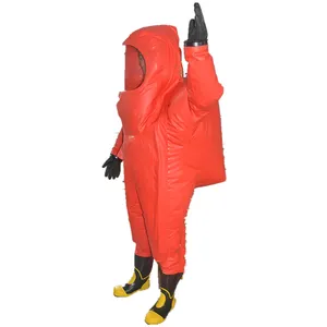 Fully Enclosed Fire Protective Clothing First Class Chemical Fire Protective Suit