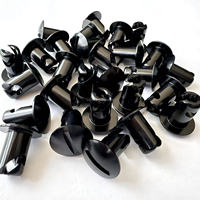 Nouvelles attaches Dzus en aluminium noir 7/16'' avec poignée 0,450'' à quart de tour pour pièces de course