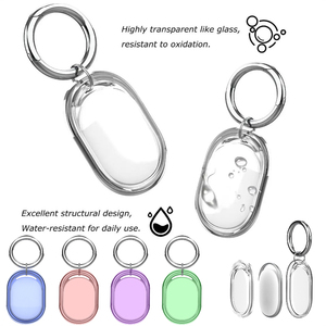 Capa Protetora para Xiaomi Tag Holder Locator, <span class=keywords><strong>Anti</strong></span>-riscos, Impermeável, Chaveiro, Capa <span class=keywords><strong>Anti</strong></span>-perda para Smarttag - Product Image 1