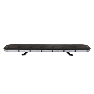 Feux de signalisation de toit de voiture à LED ambrés amovibles, étanches, classe II R65, barre lumineuse d'urgence clignotante avec contrôleur - Product Image 2