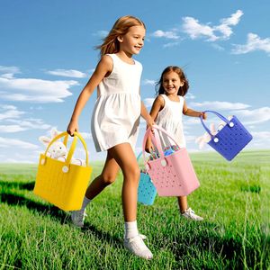 Spot Hot Fashion Design Lightweight Mini Waterproof Eva Tote Beach <b>Bag</b> Outdoor Shopping <b>Kids</b> Eva Tote Handbag - Product Image 2