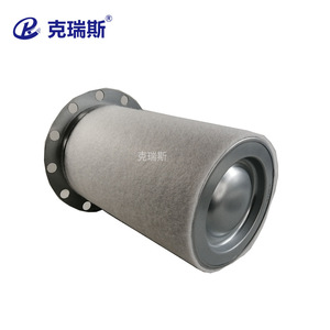Kres Oil Gas Separator Filter Element 6.3571.0 Pleated Fiberglass For Air Compressor - Product Image 1