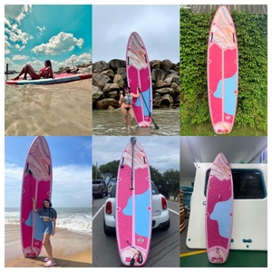 ขายตรงจากโรงงาน กระดานโต้คลื่นแบบเป่าลม Waterplay Surfing Sup Gonfiabile ขนาด 11 ฟุต แข็งแรงมั่นคงเป็นพิเศษ พร้อมวัสดุ Drop Stitch - Product Image 4