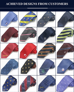 Corbatas Personalizadas al por Mayor 100% Poliéster para Hombre, Corbatas Sedosas Estampadas con Logotipo - Product Image 5