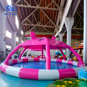<span class=keywords><strong>Piscine</strong></span> gonflable, grand parc aquatique extérieur pour enfants, pêche, natation, installation de stands, <span class=keywords><strong>piscine</strong></span> à sable, jeu de parc de rêve - Product Image 6