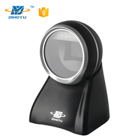 Lecteur de codes-barres de bureau DP8501 1D et 2D grand format mains libres avec interface USB en stock