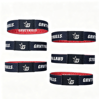 Bracelets élastiques personnalisés en RPET, écologiques, tendance, entièrement imprimés, avec votre propre logo, promotionnels
