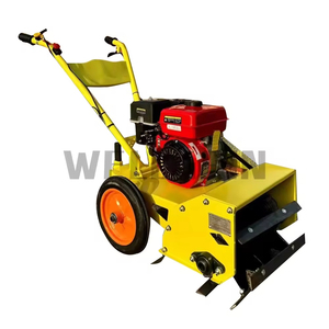 Motoculteur portatif à essence pour le désherbage et le labourage des allées étroites et la déscompactation du sol - Product Image 5