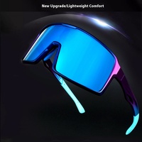 Lunettes de sport Dilupu avec logo personnalisé OEM, grande monture TR 90, lunettes de vélo de montagne, lunettes de sport de plein air, lunettes de course à pied