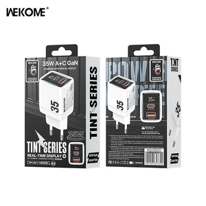 Wekome Gia Đình Thiết Kế 35W Điện Thoại Di Động Gan Sạc Adapter Sạc Nhanh Tường Di Động Pd Sạc Đối Với Samsung Apple iPhone 16 - Product Image 6