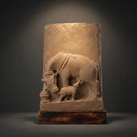 Patung Kamdhenu Abad ke-12, Replika Patung Sapi Suci Hindu dari Museum