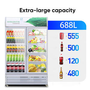 Réfrigérateurs de bar, congélateurs à <span class=keywords><strong>coffre</strong></span>, réfrigérateurs à double porte pour boissons fraîches, modèles intelligents pour supermarchés, à vendre - Product Image 2