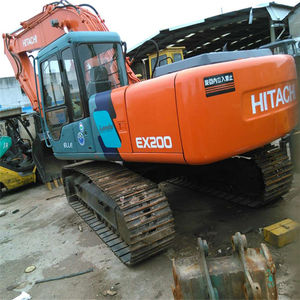 Excavatrice d'origine Hitachi ZX 200 avec de faibles heures de travail Excavatrice hydraulique sur chenilles de 20 tonnes à vendre comme composant de base - Product Image 5