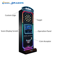 Machine de fléchettes à monnayeur Max, vente directe d'usine Cool Dragon, personnalisation prise en charge