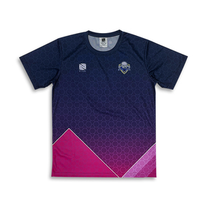 เสื้อยืดโพลีเอสเตอร์/ คอตตอนสำหรับผู้ชายเสื้อยืดผ้าโพลีเอสเตอร์/ ผ้าฝ้ายออกแบบโลโก้ได้ตามต้องการคุณภาพคอกลมทรงพอดีตัวปกติพิมพ์ลายแนวสตรีท - Product Image 2