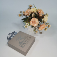 Tiroir à bijoux portable haut de gamme en carton recyclable avec insert en éponge estampée pour boucles d'oreilles, bracelets, colliers et bagues
