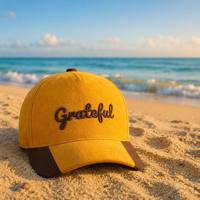 Casquette de baseball en daim personnalisée à 5 panneaux, broderie 3D, fermeture snapback, respirante, imperméable, unisexe, streetwear sportif
