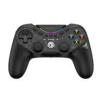 Control Inalámbrico para Juegos con Tres Modos, Botón Turbo, Inalámbrico 2.4GHz y Cableado para PC, Android e iOS