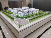 Modelo de Mesa de Arena a Gran Escala para Planificación de Conjuntos de Viviendas, Diseño Personalizado para Presentación de Proyectos de Desarrolladores