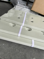 Gabinete de laboratorio de acero con rejilla de drenaje para cristalería, para laboratorios de pruebas físicas y químicas universitarios