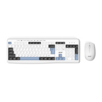 Untuk OCC336 2.4G Wireless Gaming Slim Keyboard Mouse Combo Ukuran Penuh 1600 Dpi Mouse Ergonomis PC Desktop Laptop